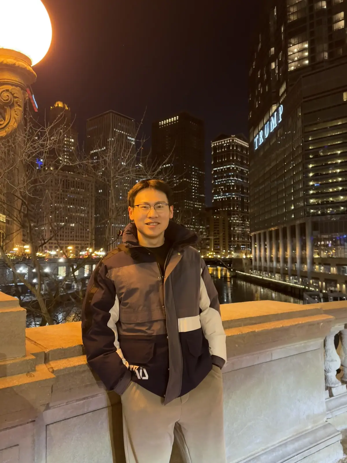 Portrait of Chang He in Chicago